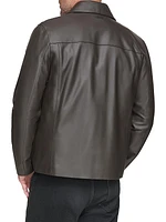 Damour Matte Leather Jacket