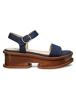 Michael 60MM Denim Sandals