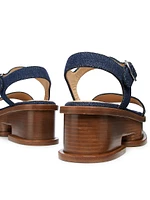 Michael 60MM Denim Sandals