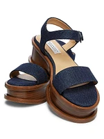 Michael 60MM Denim Sandals