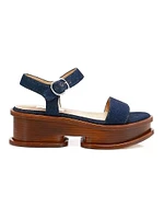 Michael 60MM Denim Sandals