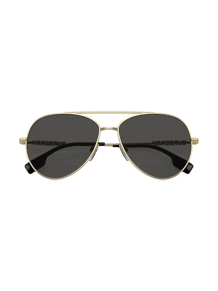 58MM Pilot Sunglasses