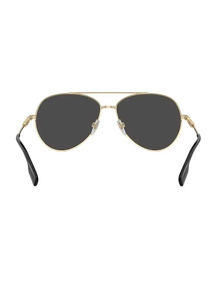 58MM Pilot Sunglasses