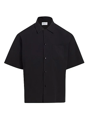 Camp Collar Short-Sleeve Shirt