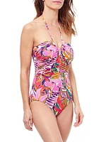 Tropikaia Tie-Front One-Piece Swimsuit