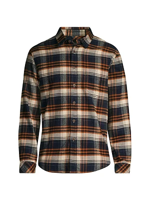 Forrest Plaid Button-Up Shirt