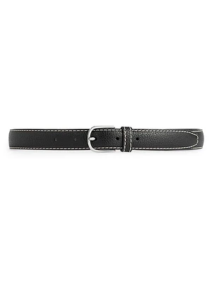 Slim Trouser Leather Belt