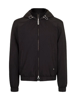 Hooded Blouson Jacket