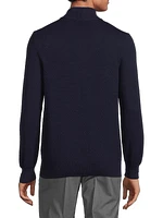 Half-Zip Cotton Pullover