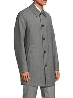 Impeccable Reversible Raincoat