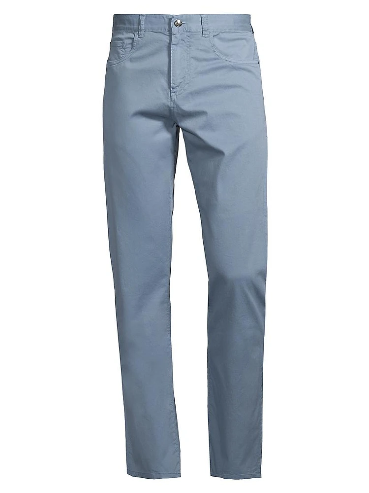 Cotton Sport Slim-Fit Pants