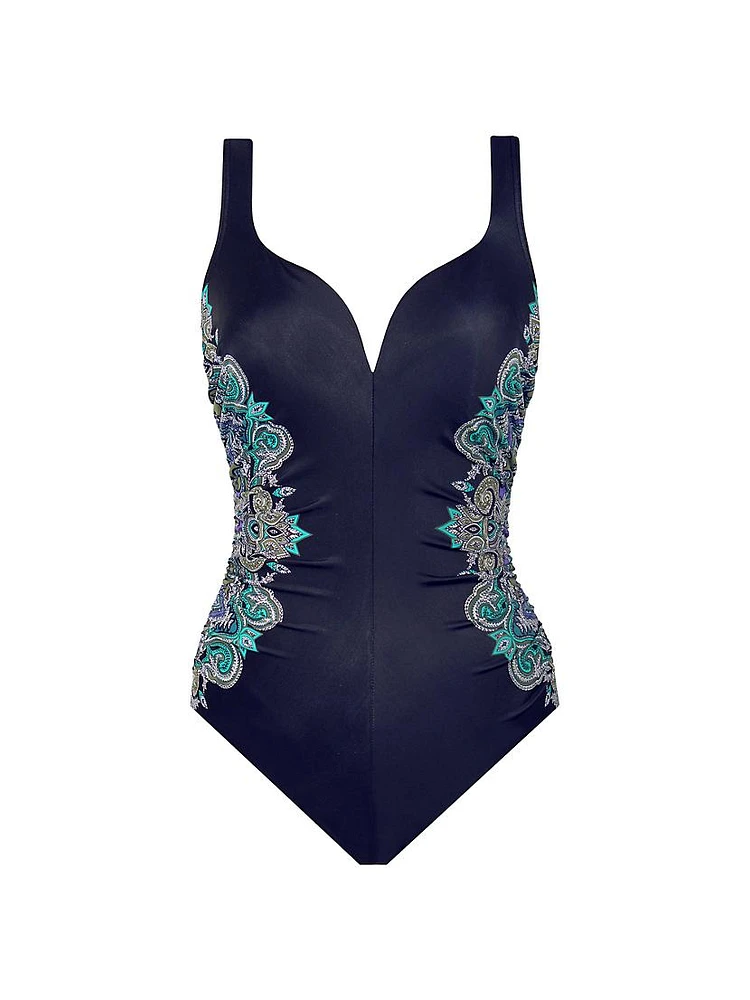 Precioso Temptress Printed One-Piece Swimsuit