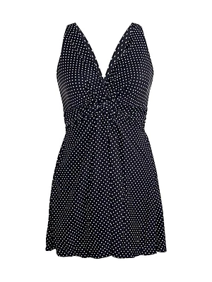 Pin Point Marais Polka Dot Swim Dress