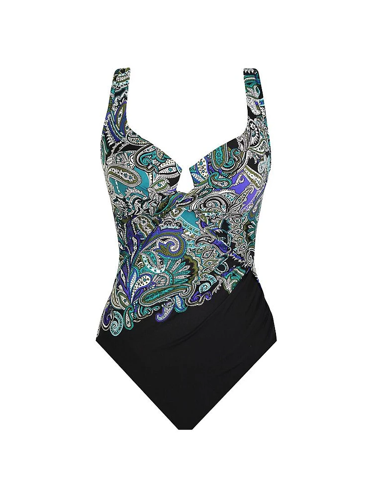 Precioso Enchant Paisley One-Piece Swimsuit