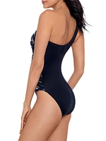 Bronze Reign Jena One-Shoulder One-Piece Swimsuit