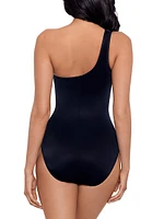 Bronze Reign Jena One-Shoulder One-Piece Swimsuit