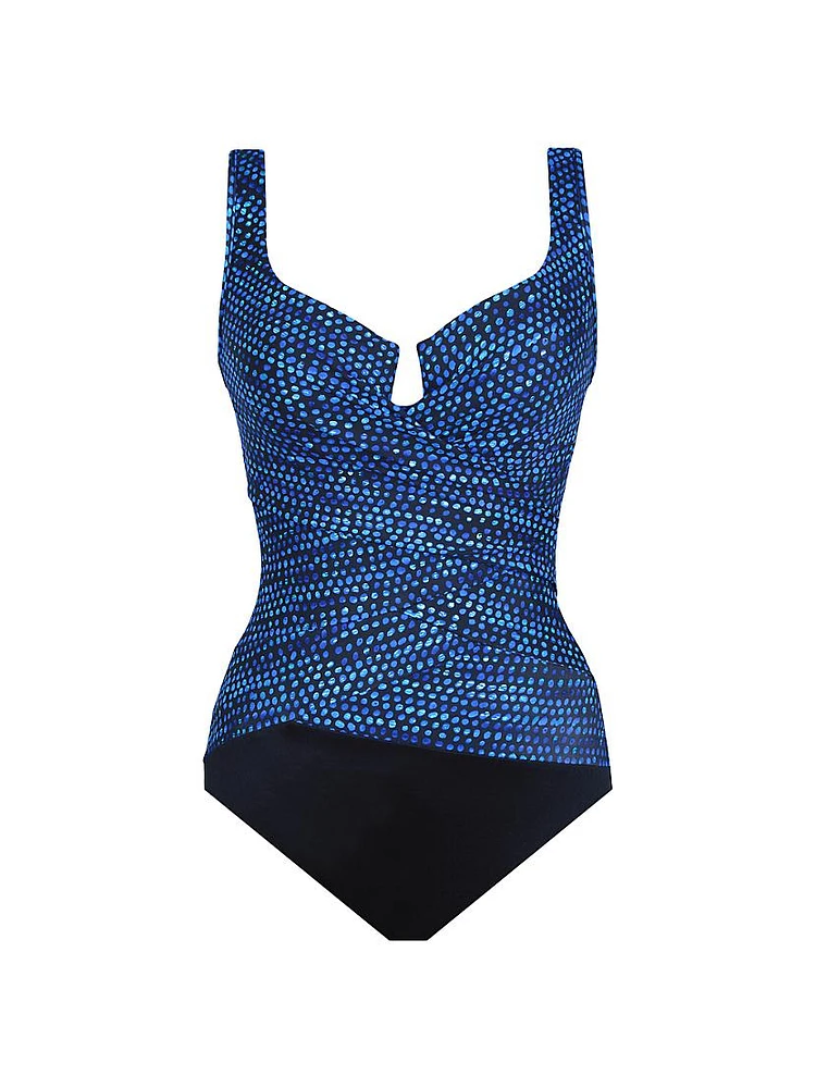 Dot Com Escape One-Piece Swimsuit