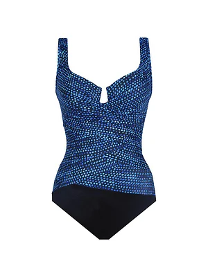 Dot Com Escape One-Piece Swimsuit