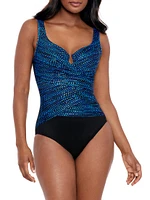 Dot Com Escape One-Piece Swimsuit