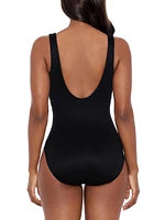 Dot Com Escape One-Piece Swimsuit