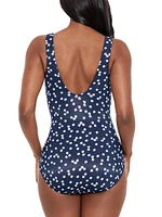 Luminare Cherie Polka Dot One-Piece Swimsuit