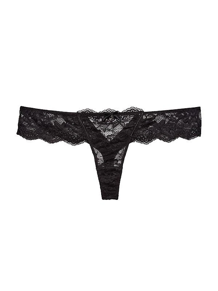 Naomi Floral Lace Thong