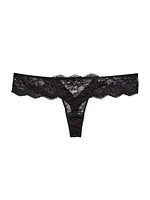 Naomi Floral Lace Thong