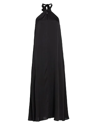 Ayra Halter-Neck Maxi Dress