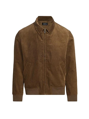 Gilles Corduroy Boxy-Fit Jacket