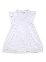 Little Girl's & Sasha Pleated Dress