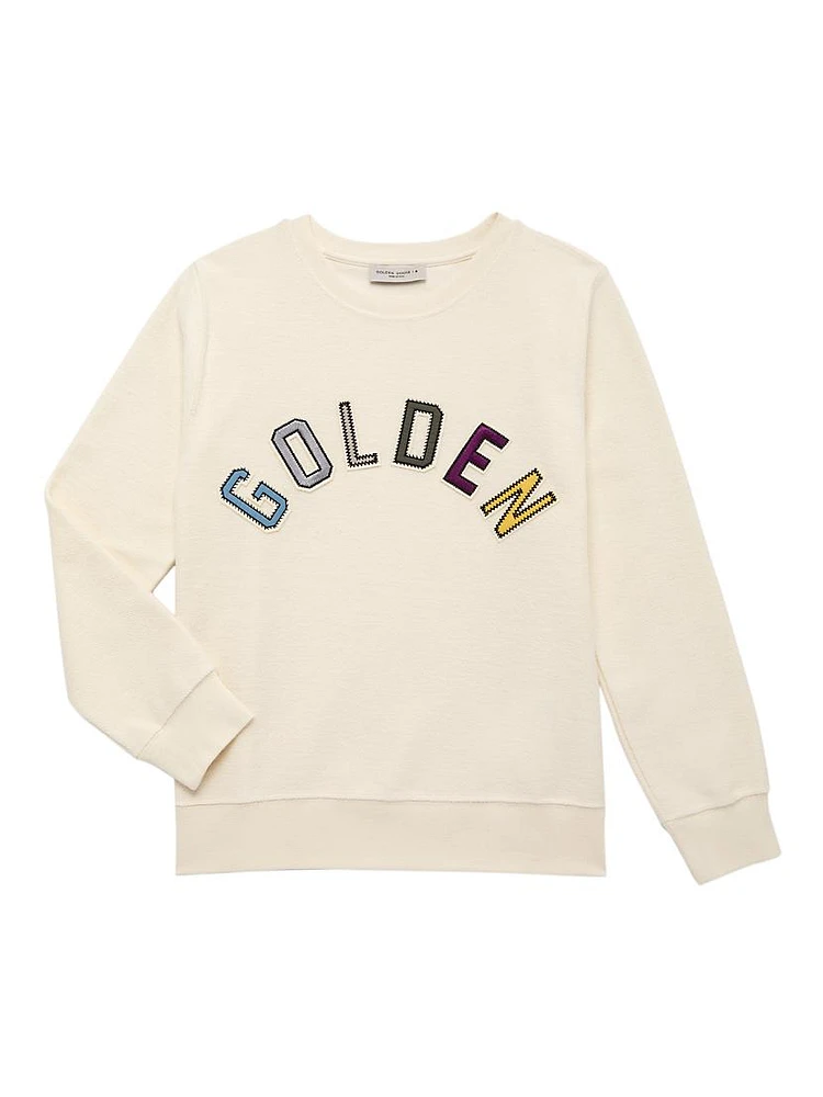 Little Boy's & Journey Logo Crewneck Sweatshirt