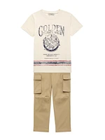 Little Boy's & Journey Graphic Cotton T-Shirt