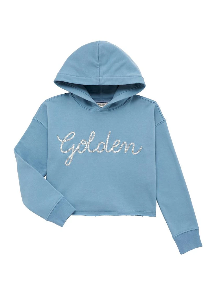 Little Girl's & Journey Cropped Hoodie