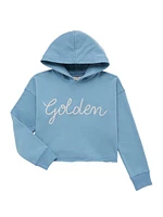 Little Girl's & Journey Cropped Hoodie