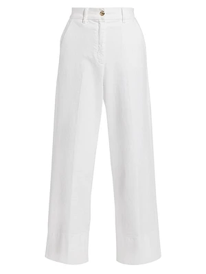 Lava Wide-Leg Cotton Pants