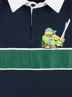 Little Boy's & Teenage Mutant Ninja Turtle Long-Sleeve Polo