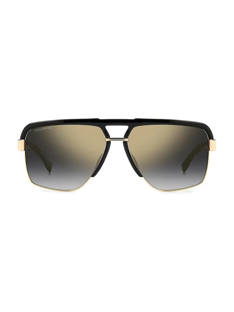61MM Metal Sunglasses