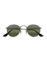 RB3447 50MM Round Metal Sunglasses