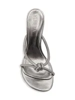 Atomic 80MM Metallic Leather Sandals