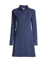 Hutton UPF 50+ Long-Sleeve Minidress