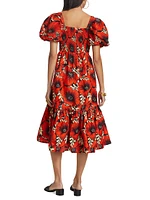 Funke Floral Midi-Dress