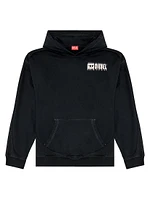 Logo Cotton Hoodie