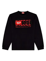 Baxt Cotton Jersey Pullover Sweatshirt