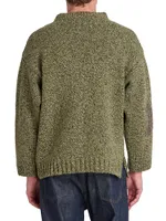Wool-Alpaca Knit Sweater