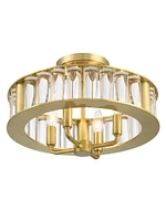 Libby Langdon x Crystorama Farris 4-Light Ceiling Mount