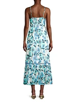 Toronto Floral Cotton Midi-Dress