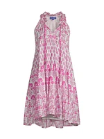 Sofie Sleeveless Floral Cotton Dress