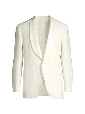 Venezia Wool One-Button Dinner Jacket