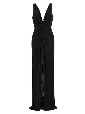 Rosalyn Embellished Jersey Gown