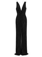 Rosalyn Embellished Jersey Gown